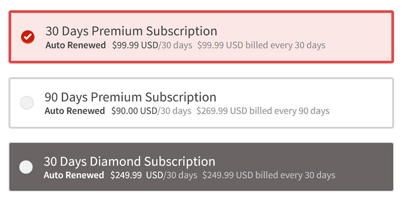 seekingarrangement prices